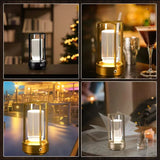 LumiCrystal Touch LED Kristall Tischlampe