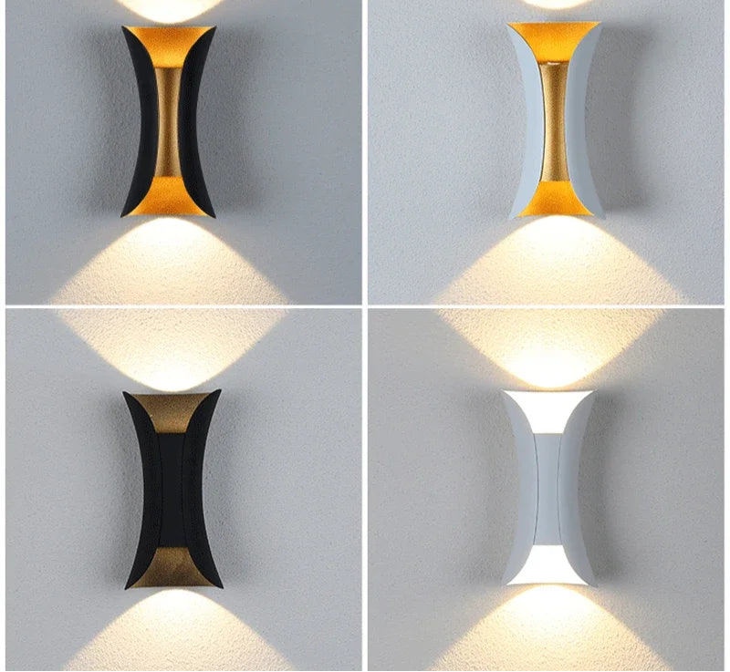 Nordluxo LED Wandleuchte Modern – IP65 Wasserdicht | Für Innen & Außen
