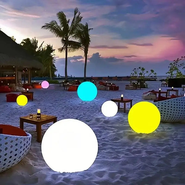LUXARÉ GlowSphere RGB Gartenleuchte