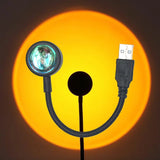SunGlow USB Sunset LED Projektor