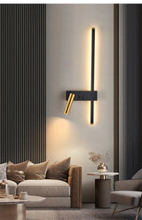 AuroraLuma Nordic Dual LED Wandleuchte