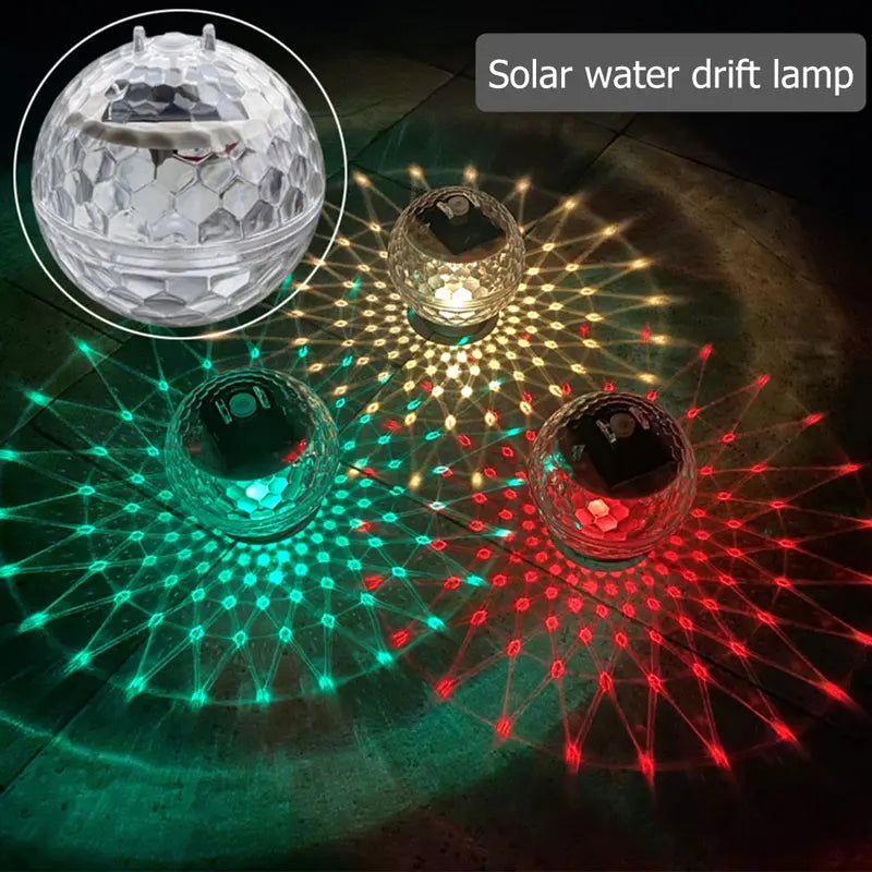 SOLAFLARE Schwimmende Solar Poolbeleuchtung
