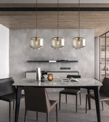 LumiLoft Glas Pendelleuchte