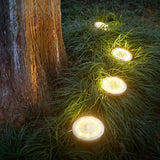 SunStep Solar LED Bodenleuchten – 4er-Set