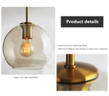 LumiLoft Glas Pendelleuchte