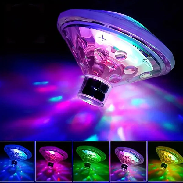 AQUAGLOW RGB Schwimmende Disco Lampe