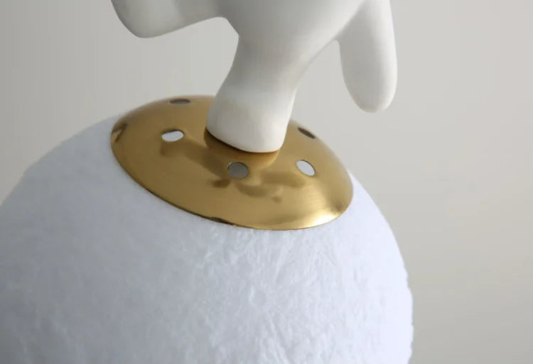 Nordic Bear Glow – Verspielte LED-Hängeleuchte für Kinderzimmer & Kreativräume