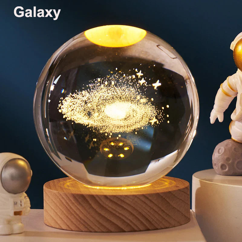 Lumea Galaxy Kristall Nachtlicht