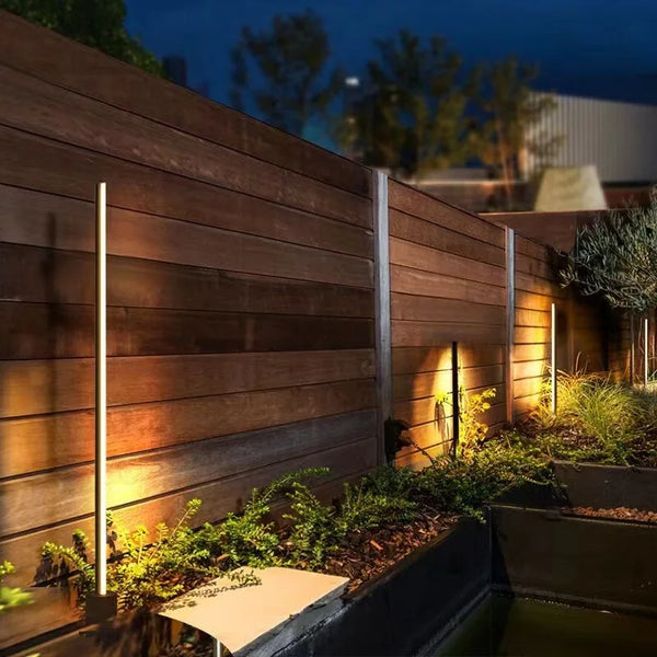 LumiStelo – Moderne LED Garten-Sockellampe
