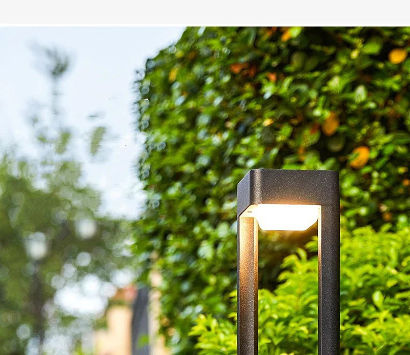 LumiPad Moderne LED Gartenlampe – Minimalistisches IP55 Außenlicht für Garten, Einfahrt, Hof & Landschaft