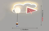 CosmoGlow LED Astronauten Wolken-Deckenleuchte
