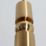 Luxe Aurea Goldene Pendelleuchte – Minimalistische LED-Deckenlampe