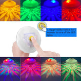 AQUAGLOW RGB Schwimmende Disco Lampe