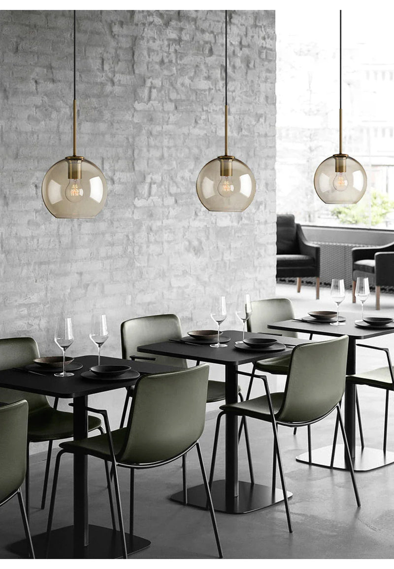 LumiLoft Glas Pendelleuchte