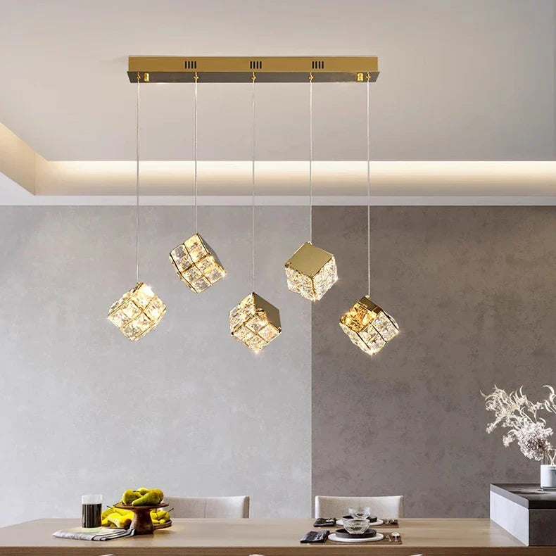 LuxeLicht Kristallen Trap Hanglamp