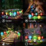 LUMIGLOW Solar-Pilz-Lichterkette