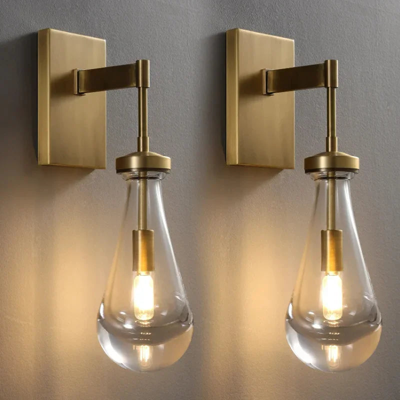 RainGlow Designer-Wandleuchte