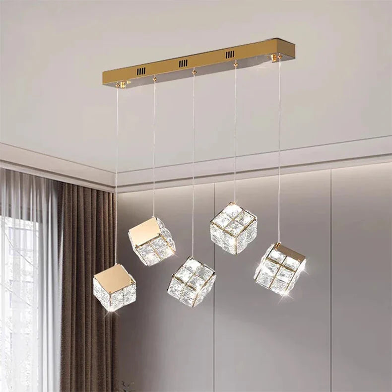 LuxeLicht Kristallen Trap Hanglamp