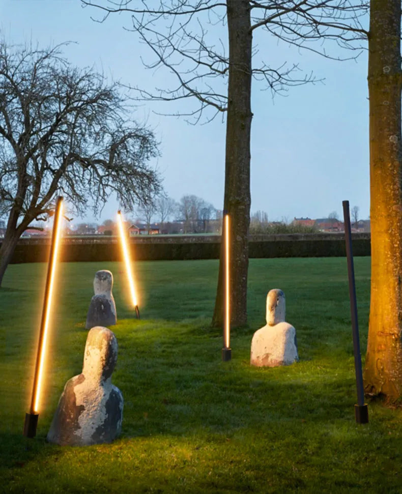 LumiStelo – Moderne LED Garten-Sockellampe