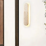 StoneGlow Recta – Moderne Wandleuchte aus Naturstein