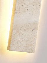 StoneGlow Recta – Moderne Wandleuchte aus Naturstein
