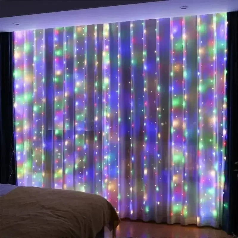 LumiCurtain USB LED Vorhanglichter mit Fernbedienung