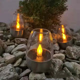 LumiVibe Solar LED Kerze