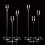 LumenAcry Acryl-Kerzenhalter Set (3-teilig)