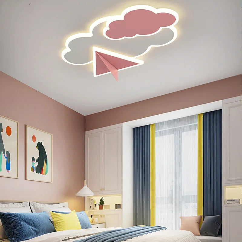 CosmoGlow LED Astronauten Wolken-Deckenleuchte