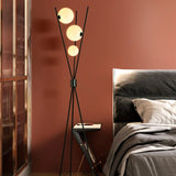 LunaGlow 3D Mond Stehlampe – Moderne LED Tripod Lampe für Wohnzimmer, Schlafzimmer & Büro