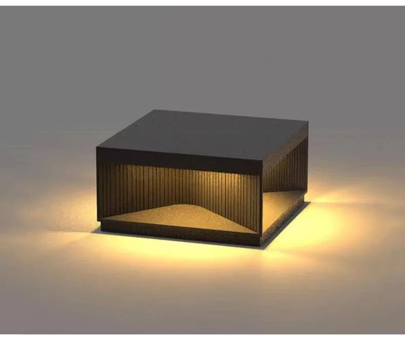 LuxoBox LED Garten-Pfeilerleuchte