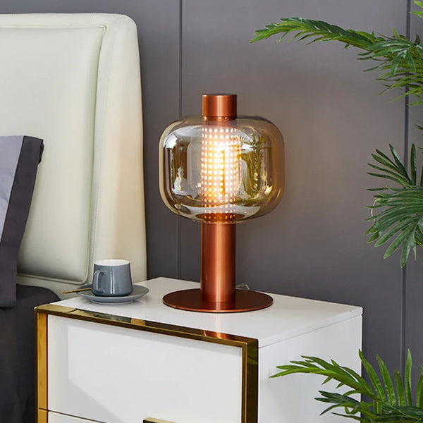 BonboriGlow Nordische Glas-Stehlampe