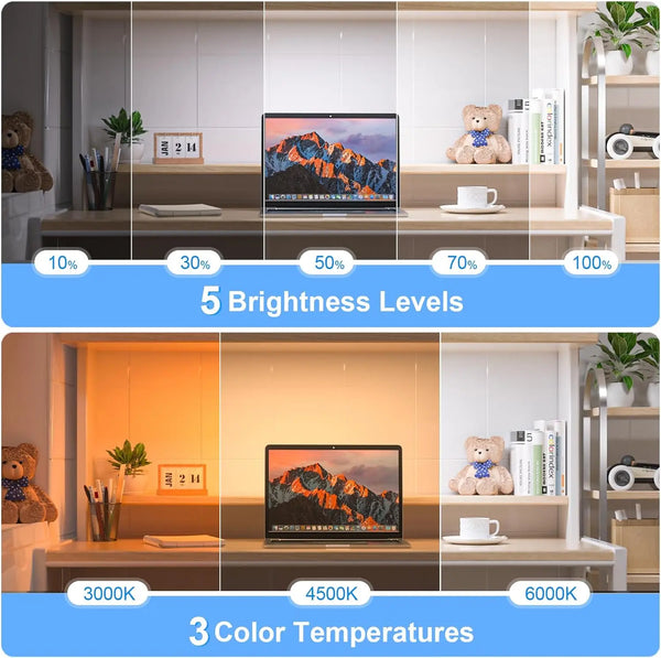 GlowPro 5W Wiederaufladbare Dimmbar Nachtlampe