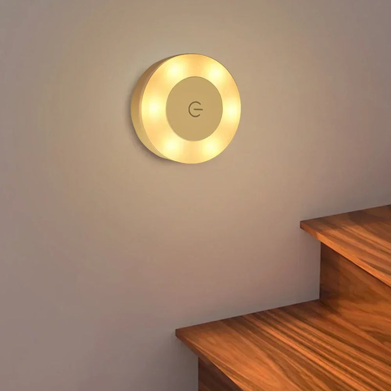 GlowDot USB Wiederaufladbares LED Nachtlicht