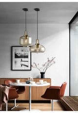 LumiLoft Glas Pendelleuchte
