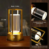 LumiCrystal Touch LED Kristall Tischlampe