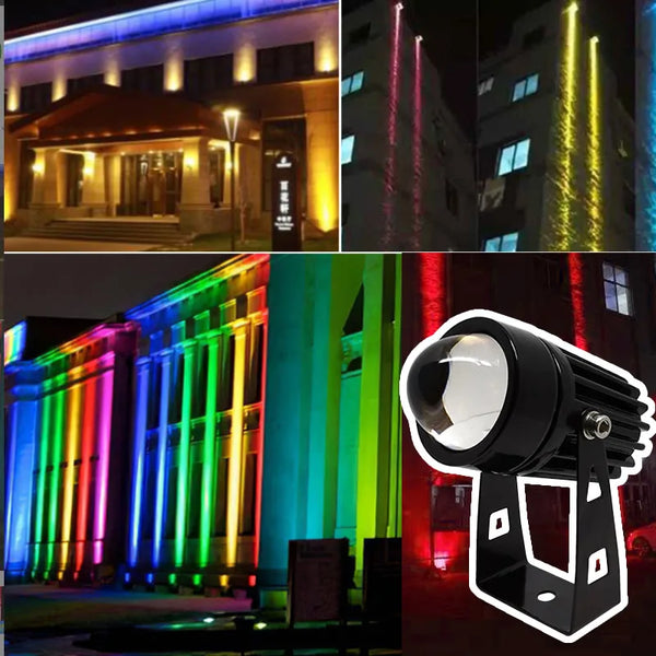 LUMIBEAM SoloSpot Außen RGB LED Wandstrahler