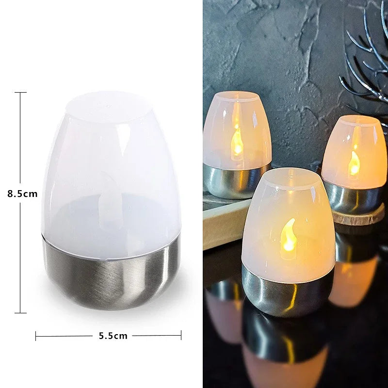 LumiVibe Solar LED Kerze