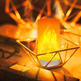 FLAMO USB Wiederaufladbare LED Flammenlampe