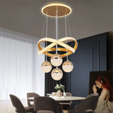 LumaCrest LED Pendelleuchte – Modernes Art Deco-Design für Esszimmer und Wohnzimmer