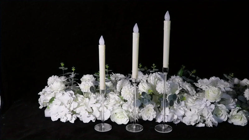 LumenAcry Acryl-Kerzenhalter Set (3-teilig)