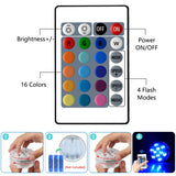 LUMISNAP 10-LED RGB Unterwasser-Magnetleuchten