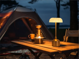 LumiVintage 3000 – Retro LED Tischlampe mit Touch-Dimmung und 3000mAh Akku