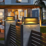 LuxoBox LED Garten-Pfeilerleuchte