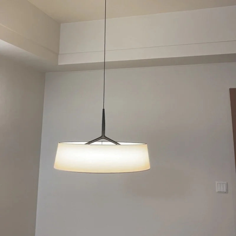 CircoLuce: Moderne Minimalistische LED Stoff-Hängeleuchte
