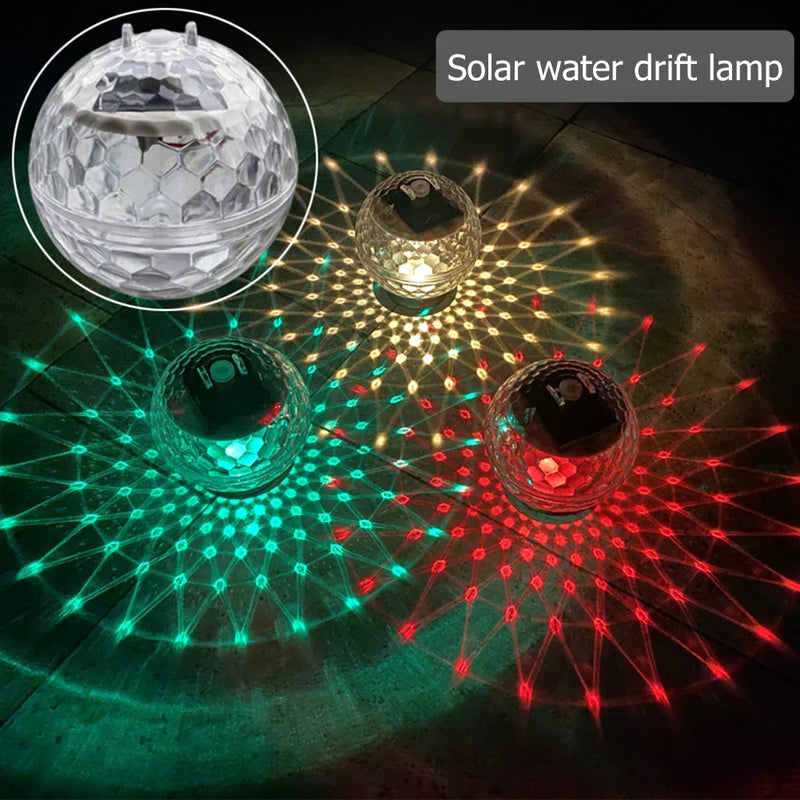 SOLAFLARE Schwimmende Solar Poolbeleuchtung