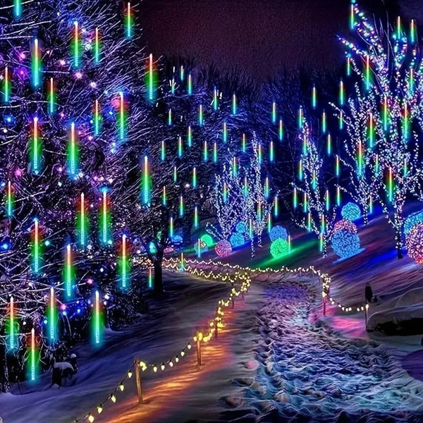 SternFall 50cm LED Meteorregen-Lichterkette,  Weihnachtsbeleuchtung