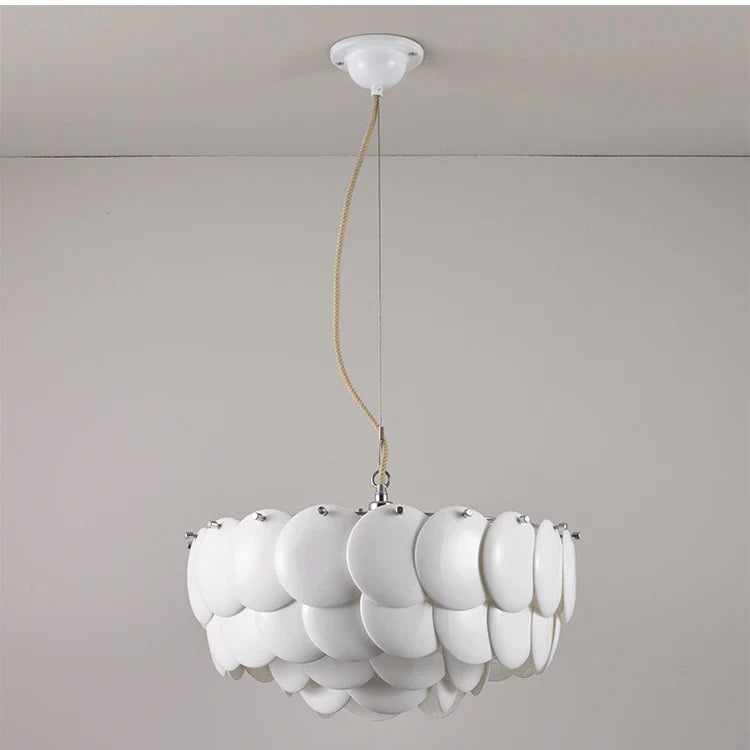 Französischer Handgefertigter Luxus-Keramikkronleuchter