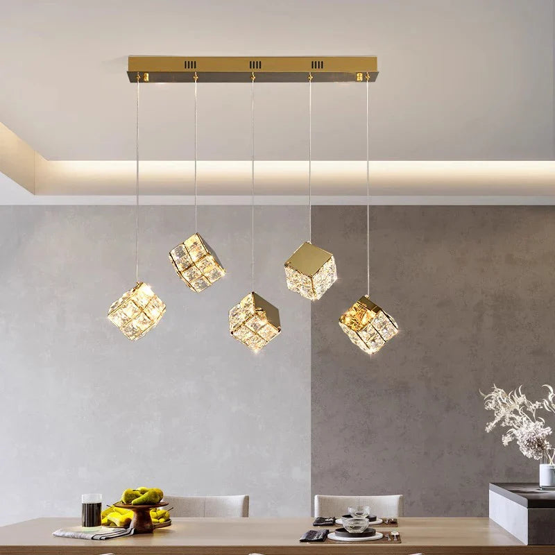 LuxeLicht Kristallen Trap Hanglamp