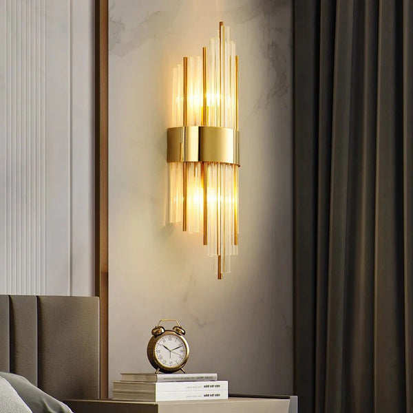 AuriLux Nordic Kristall-Wandleuchte
